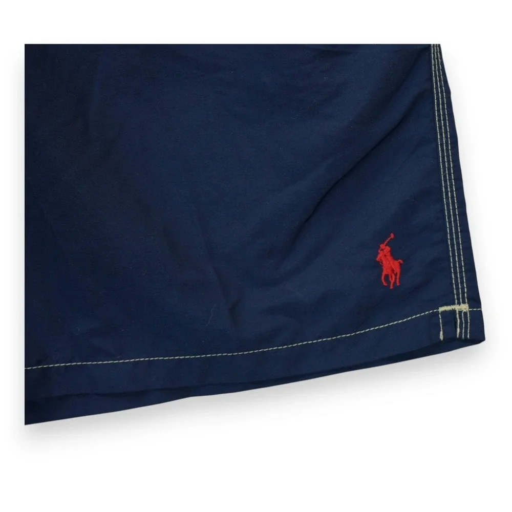 Polo Ralph Lauren Swim Trunks Men's Navy Size Large ~ EUC